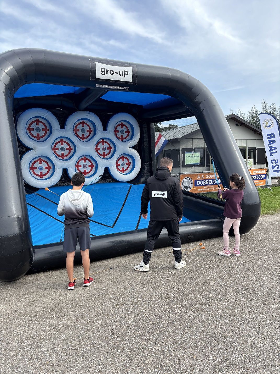 gro-up buurtwerk was bij het familie-event van Pijnacker-Nootdorp