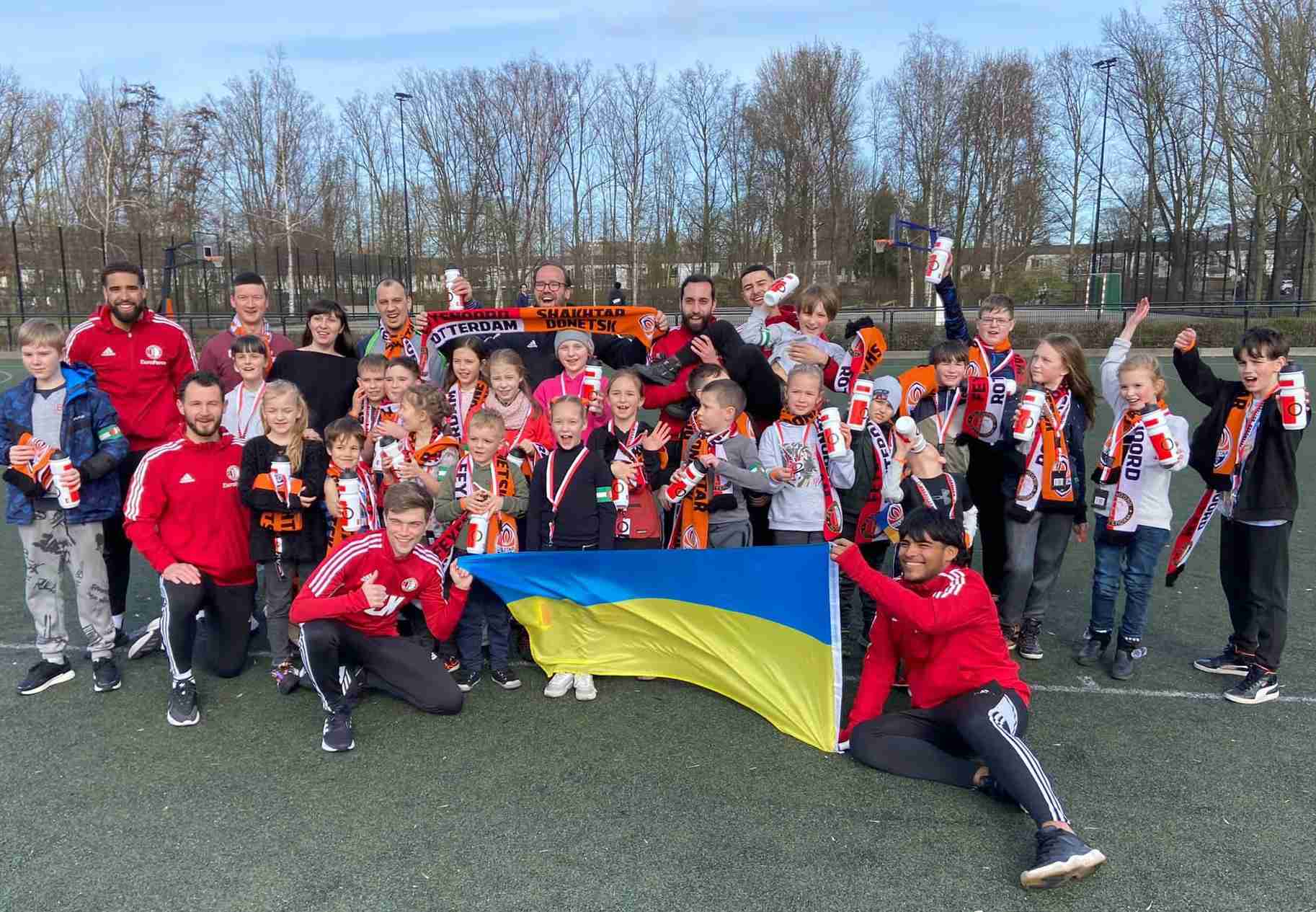 Bezoek Oekrainse Opvangkinderen Feyenoord 1 (1)