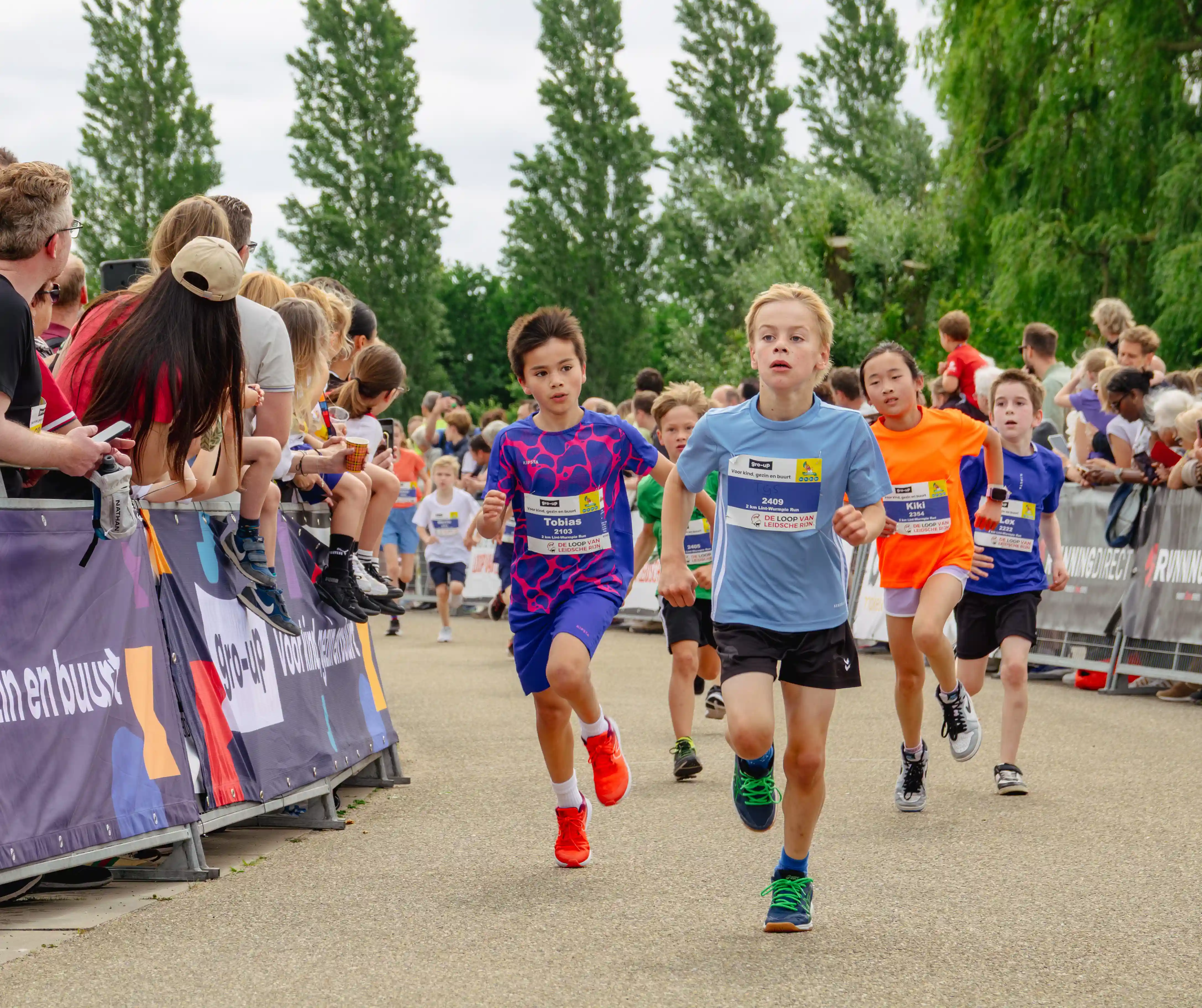 gro-up kinderen rennen de Lint Wurmpie Run 2025 gro-up kinderen rennen de Lint Wurmpie Run 2025