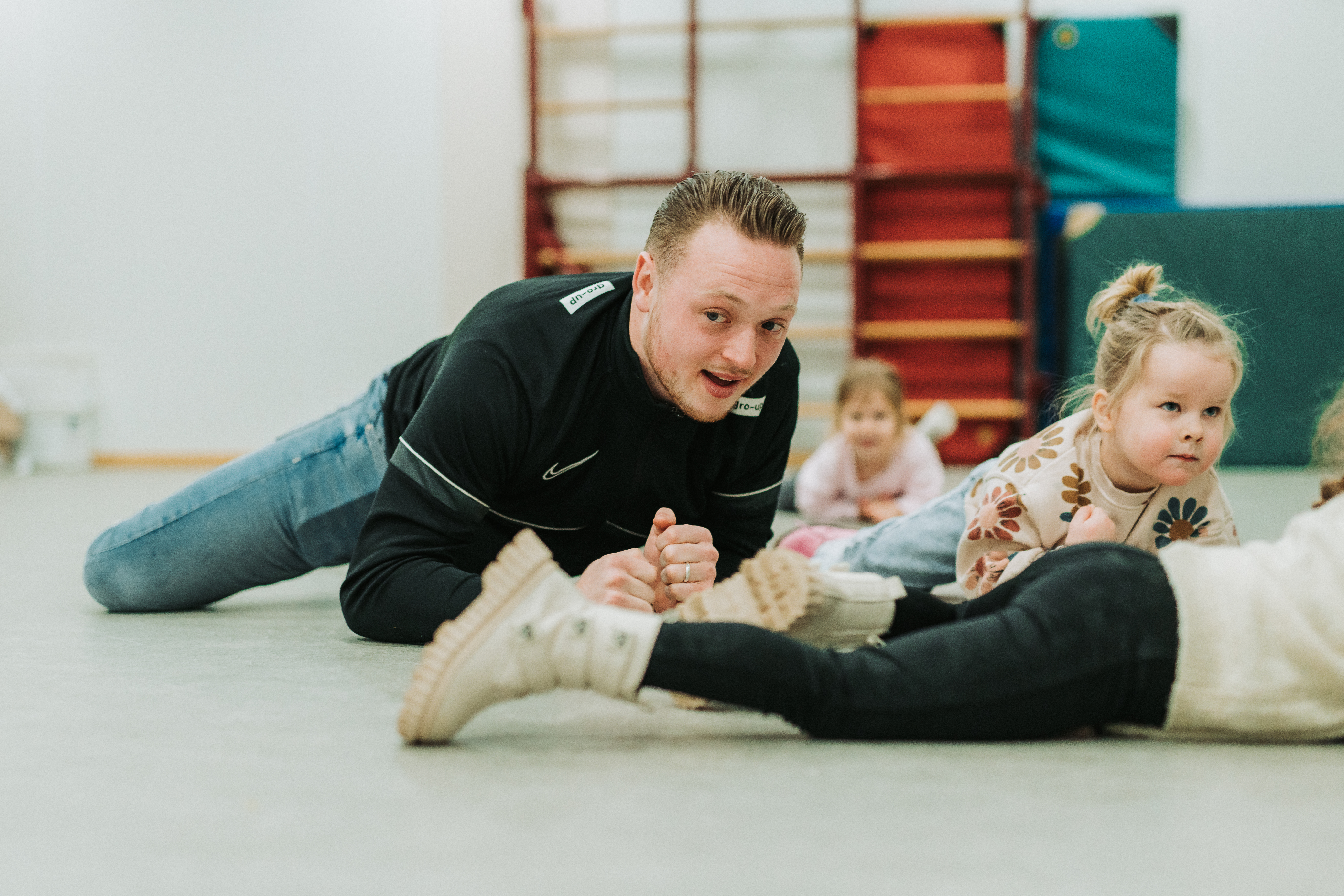 Peutergymmen op peuteropvang De Speeldoos van gro-up