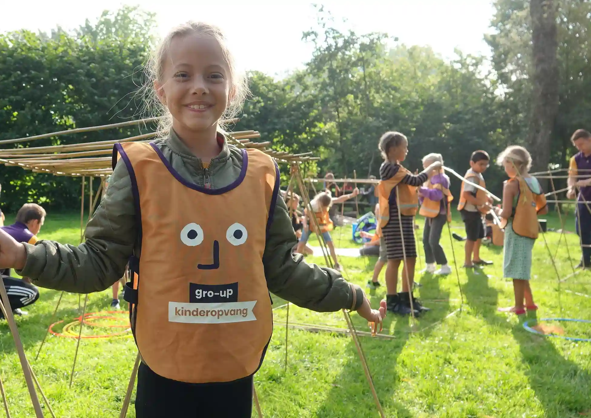  Zomerpret tijdens de gro-up campingweek in de Biesbosch