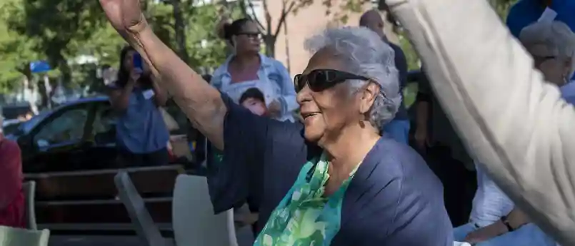 gro-up buurtwerk Huis van de Wijk Ommoord Blije ouderen bij Huis van de Wijk Ommoord van gro-up buurtwerk