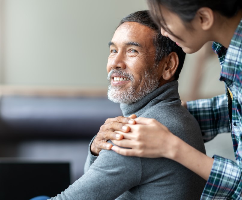 gro-up mantelzorger bij haar vader