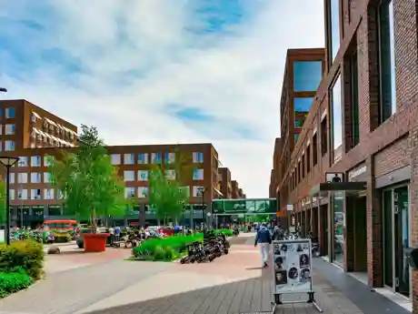 gro-up Geboortehotel Maasstad voorkant De ingang van Geboortehotel Maasstad van gro-up