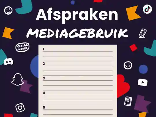 gro-up mediawijsheid Afsprakenposter  gro-up Afsprakenposter voor mediagebruik